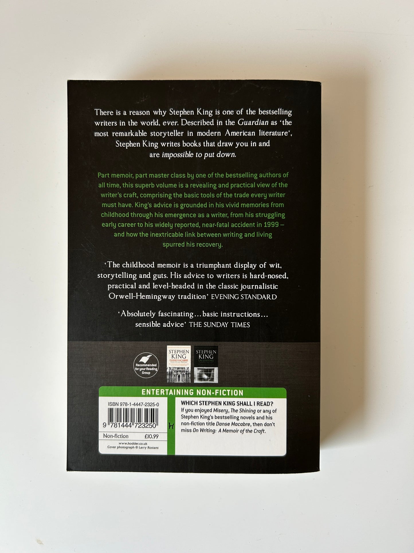 On Writing: A Memoir of the Craft - Stephen King