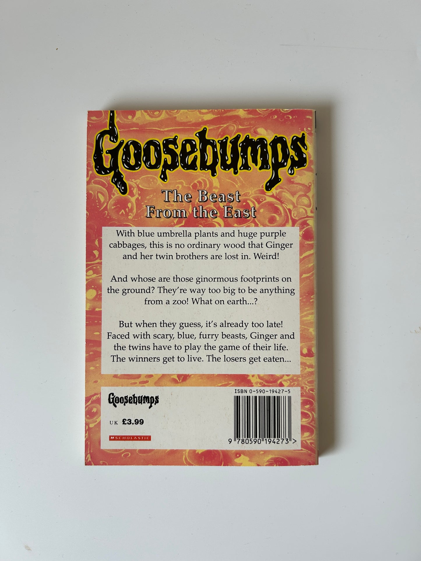 Goosebumps: The Beast From the East – R.L. Stine