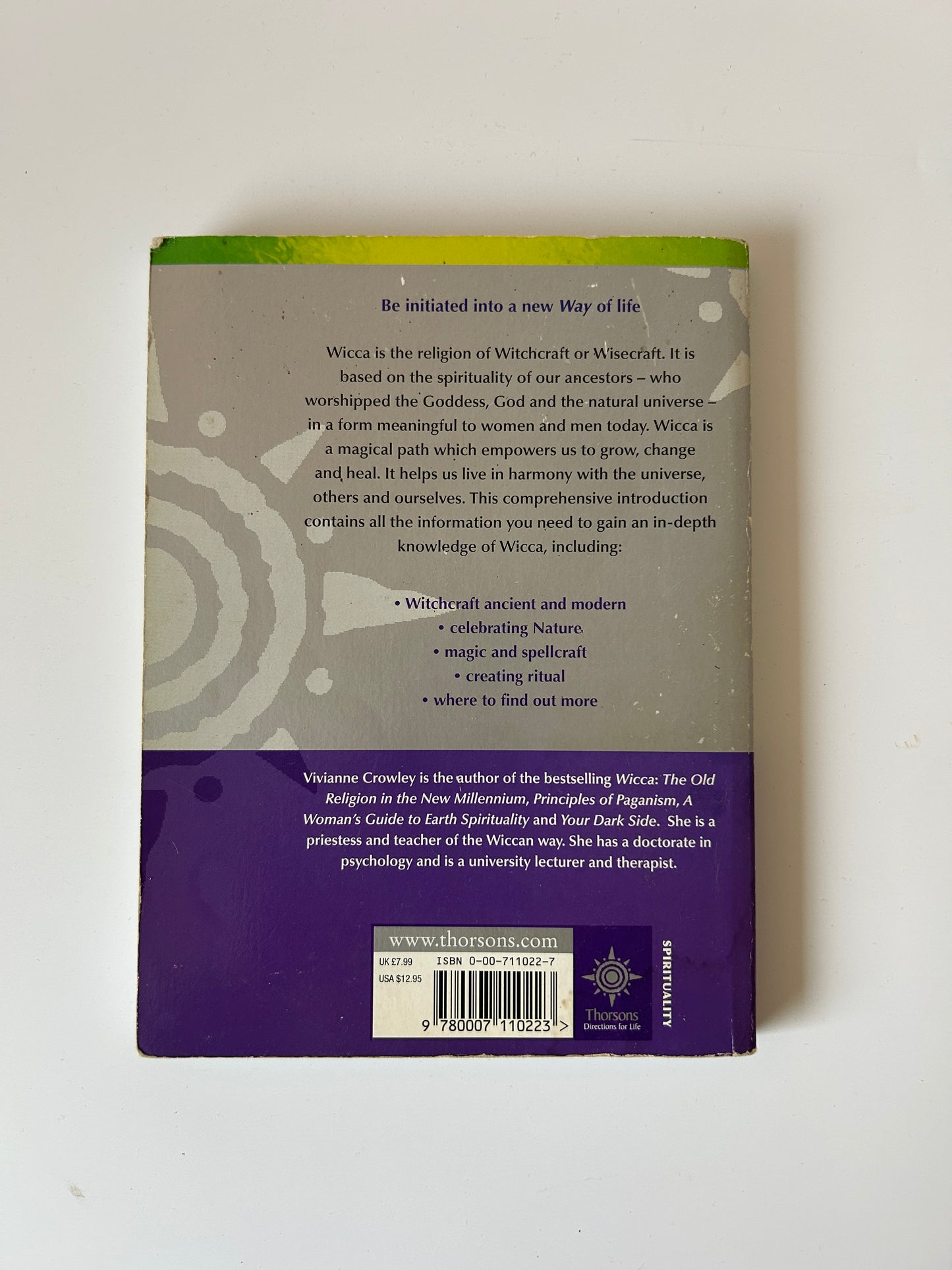Thorsons Way of Way of Wicca – Vivianne Crowley