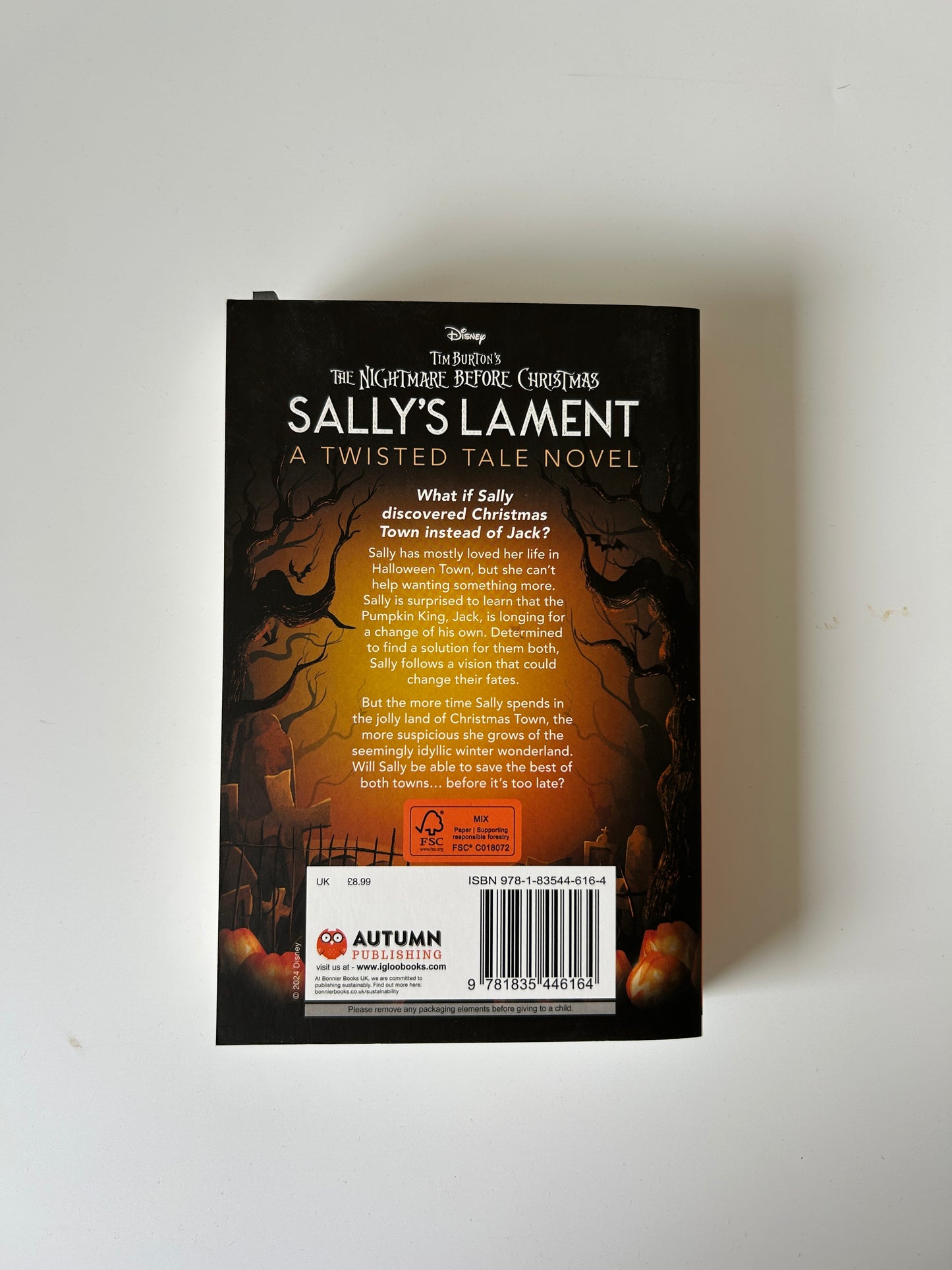 Disney Tim Burton’s The Nightmare Before Christmas: Sally’s Lament – Mari Mancusi