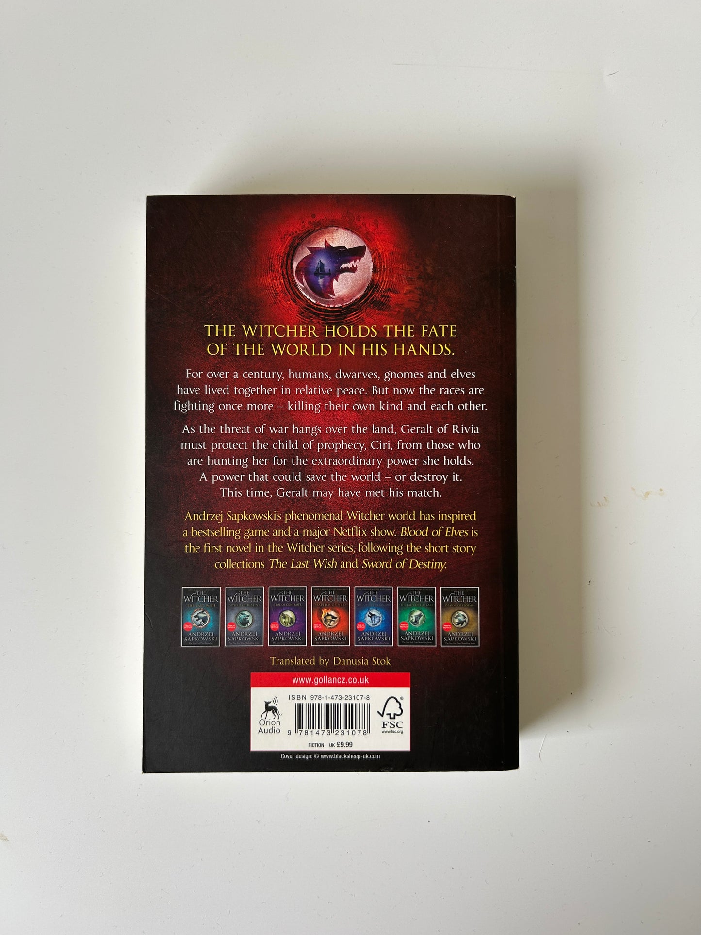 The Witcher: Blood of Elves – Andrzej Sapkowski