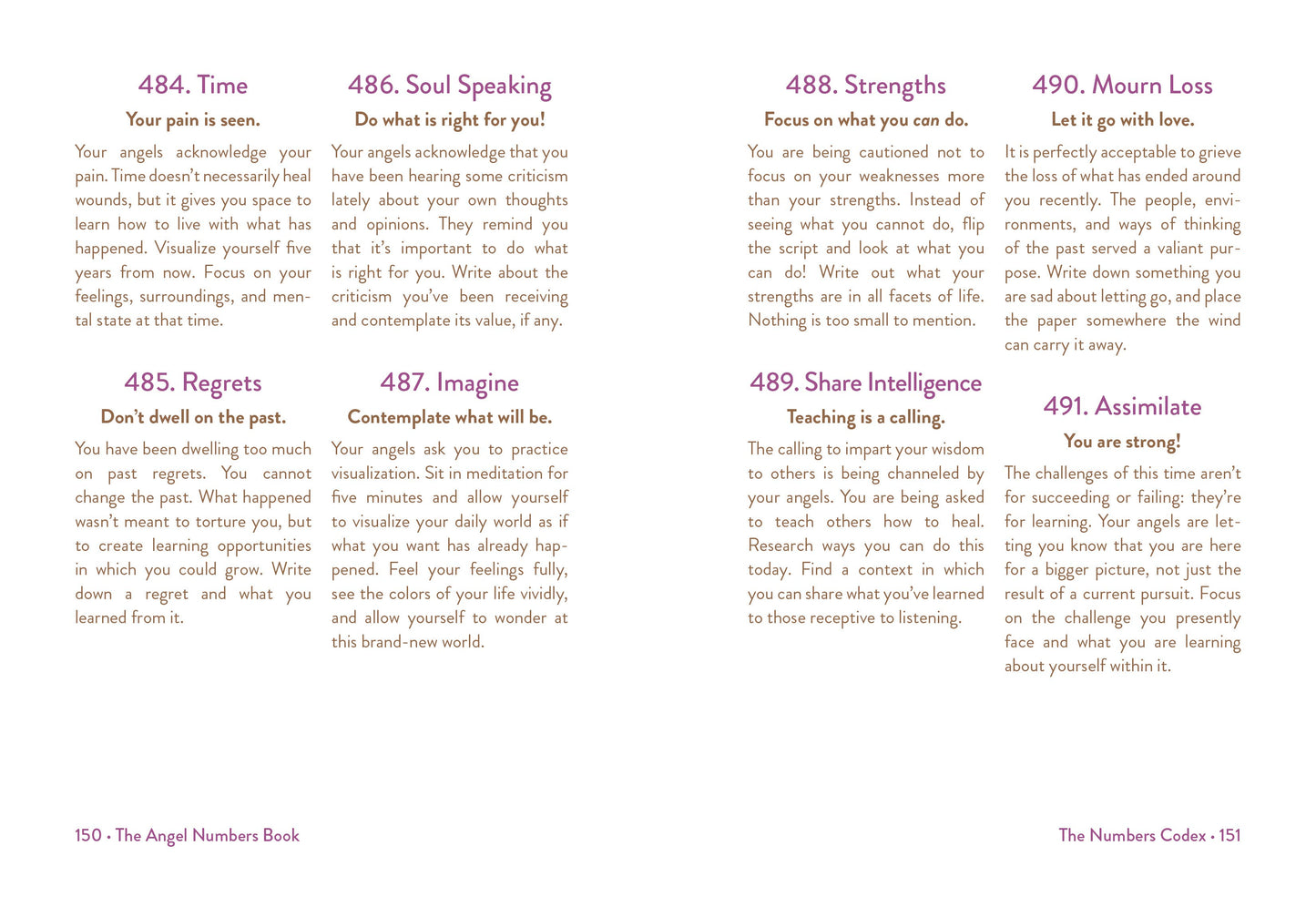 Angel Numbers Book - Mystic Michaela