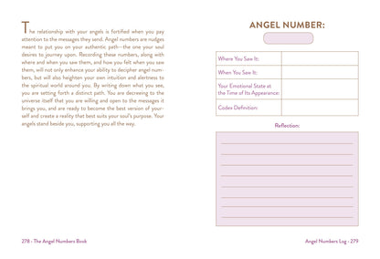 Angel Numbers Book - Mystic Michaela