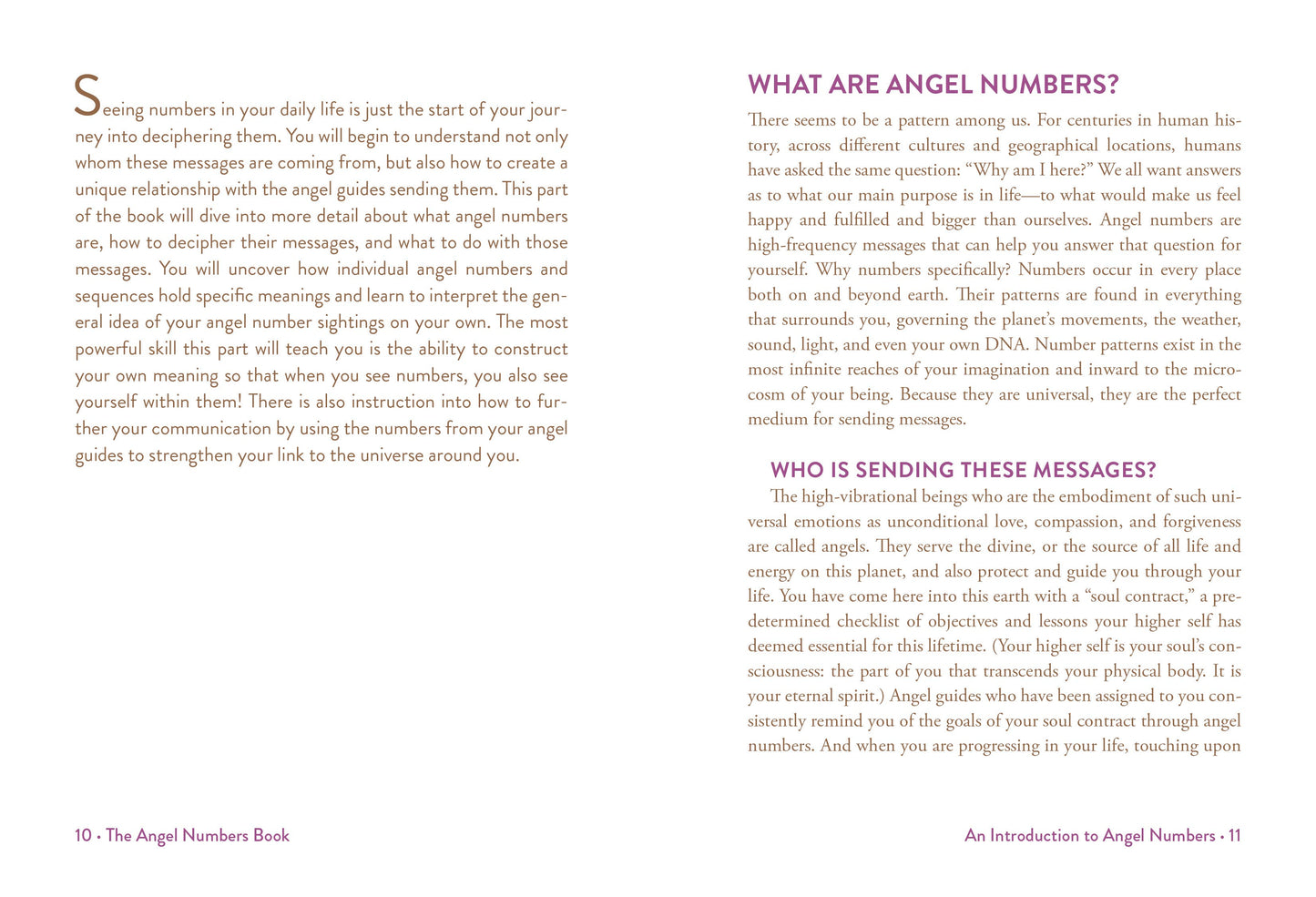 Angel Numbers Book - Mystic Michaela