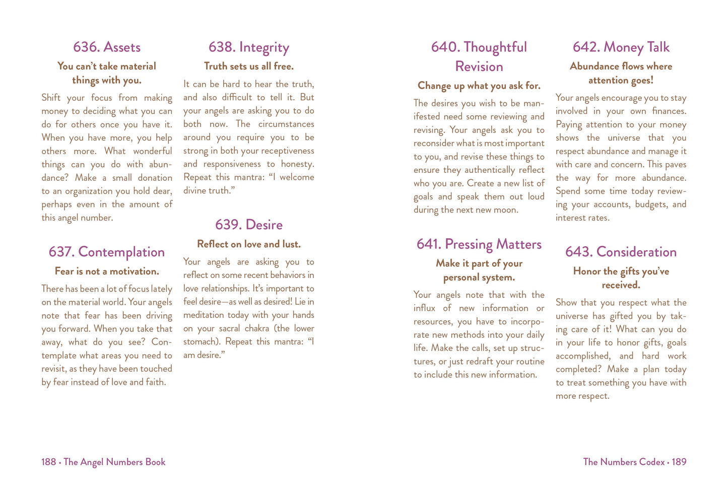 Angel Numbers Book - Mystic Michaela