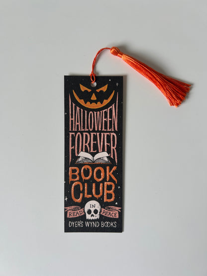 Halloween Forever Tasselled Bookmark