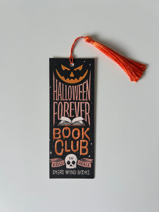 Halloween Forever Tasselled Bookmark
