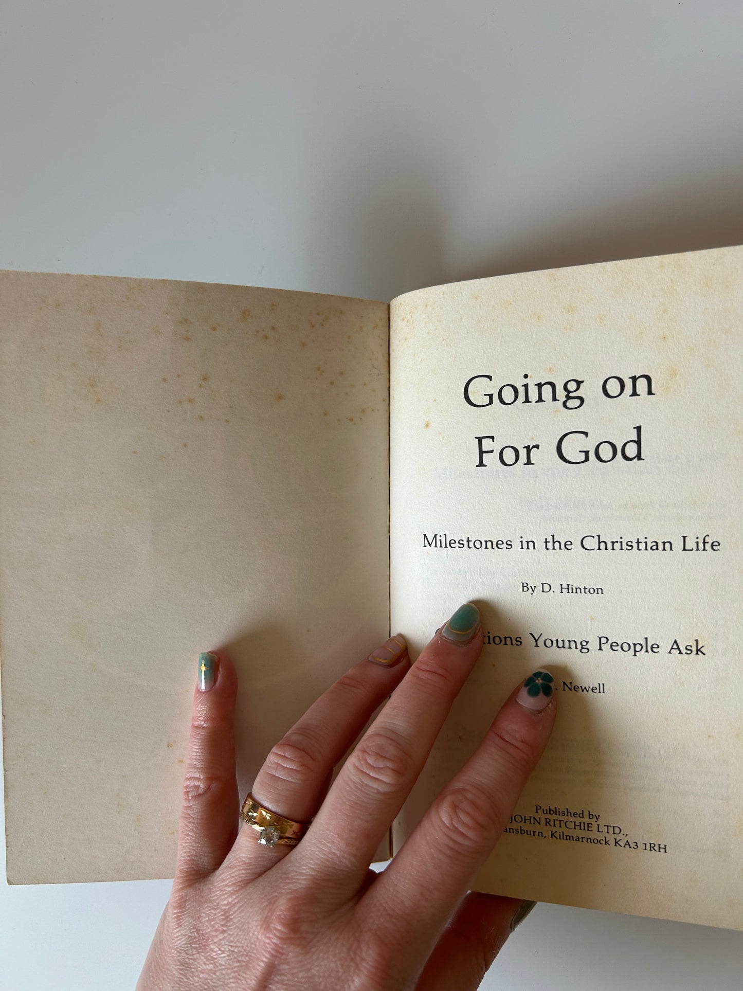 Going On for God – Denis Hinton & David Newell