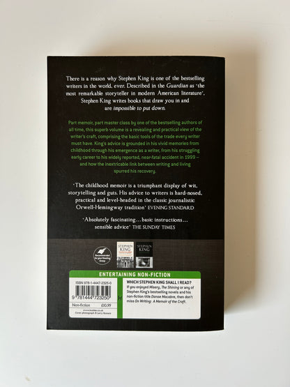 On Writing: A Memoir of the Craft - Stephen King