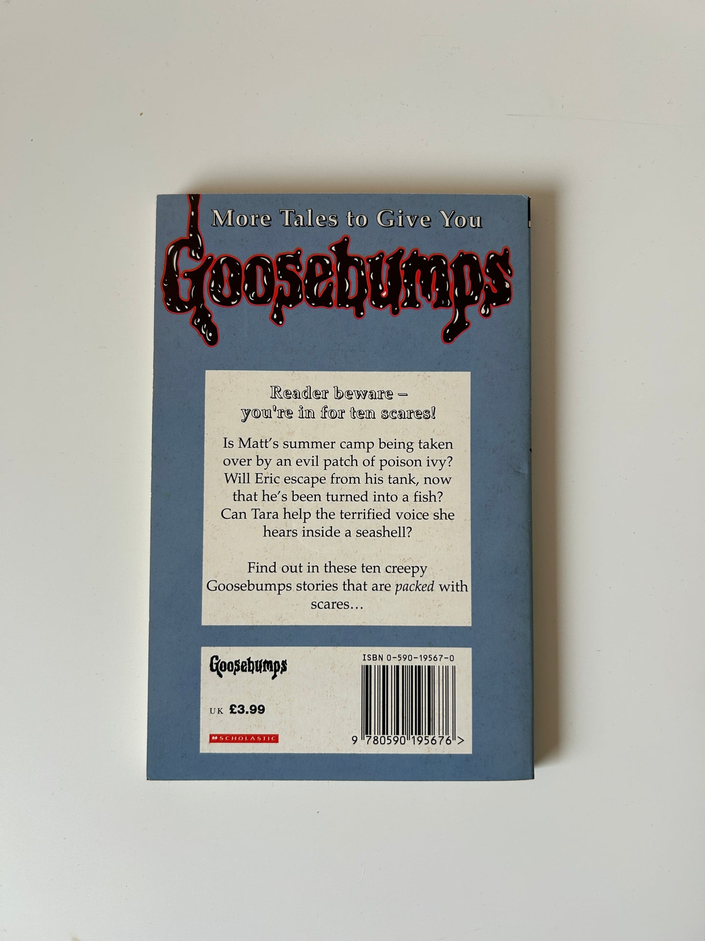 Goosebumps: More Tales to Give You Goosebumps – Ten Spooky Stories (Special Edition #2) – R.L. Stine