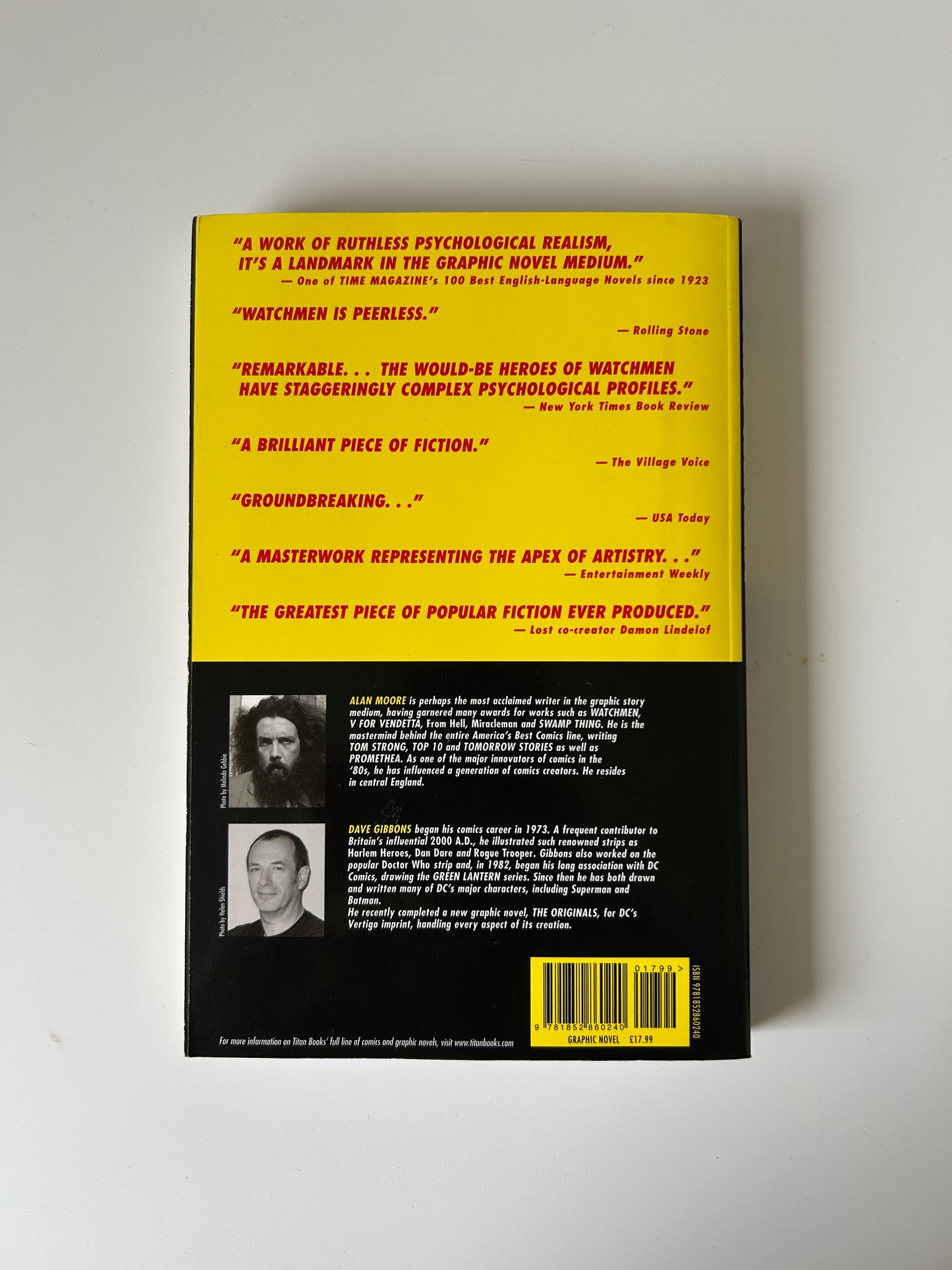 Watchmen – Alan Moore & Dave Gibbons