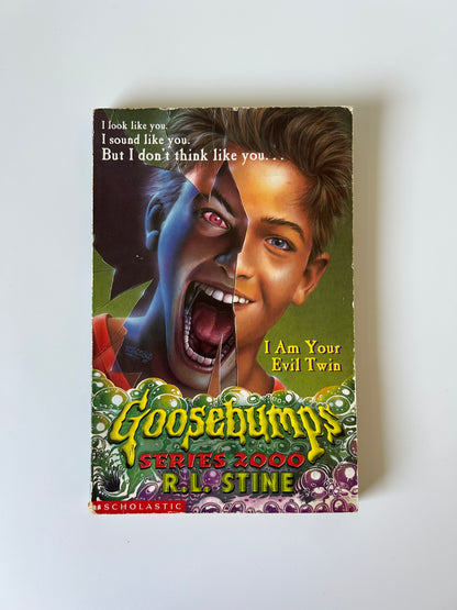Goosebumps Series 2000 #6: I Am Your Evil Twin - R.L. Stine