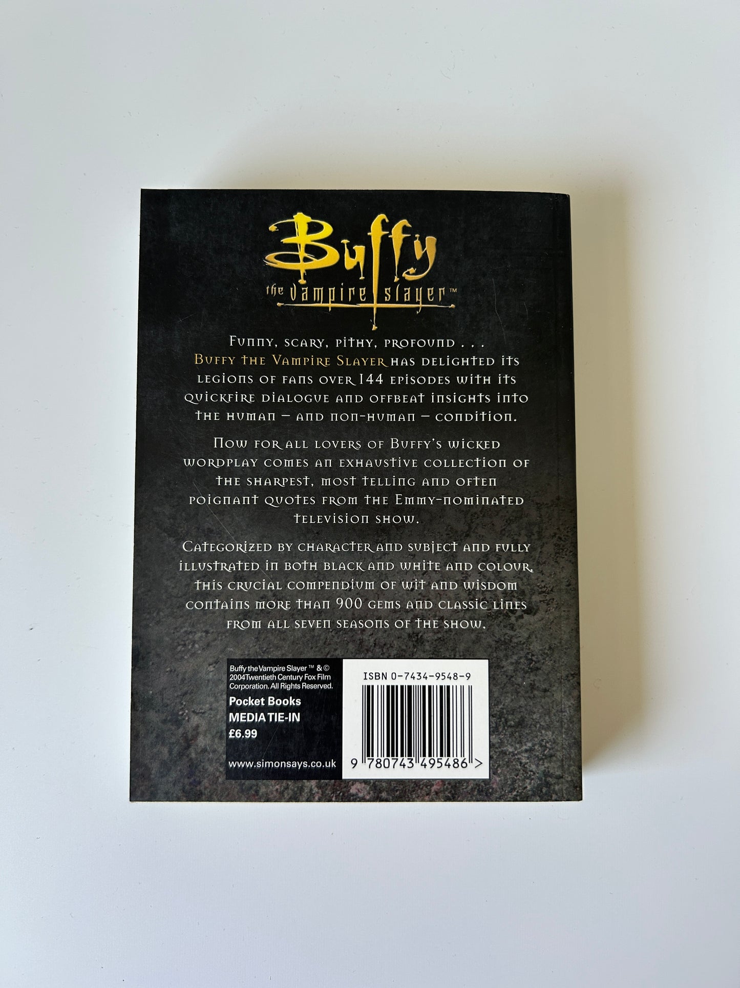 Buffy the Vampire Slayer: The Quotable Slayer - Micol Ostow & Steven Brezenoff