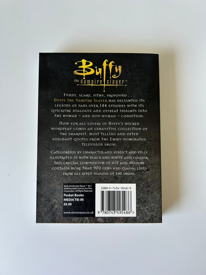 Buffy the Vampire Slayer: The Quotable Slayer - Micol Ostow & Steven Brezenoff