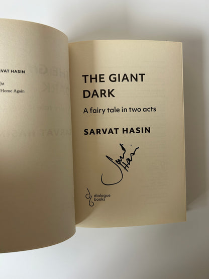 The Giant Dark - Sarvat Hasin (Signed First Edition)