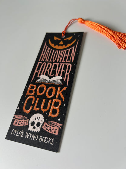 Halloween Forever Tasselled Bookmark
